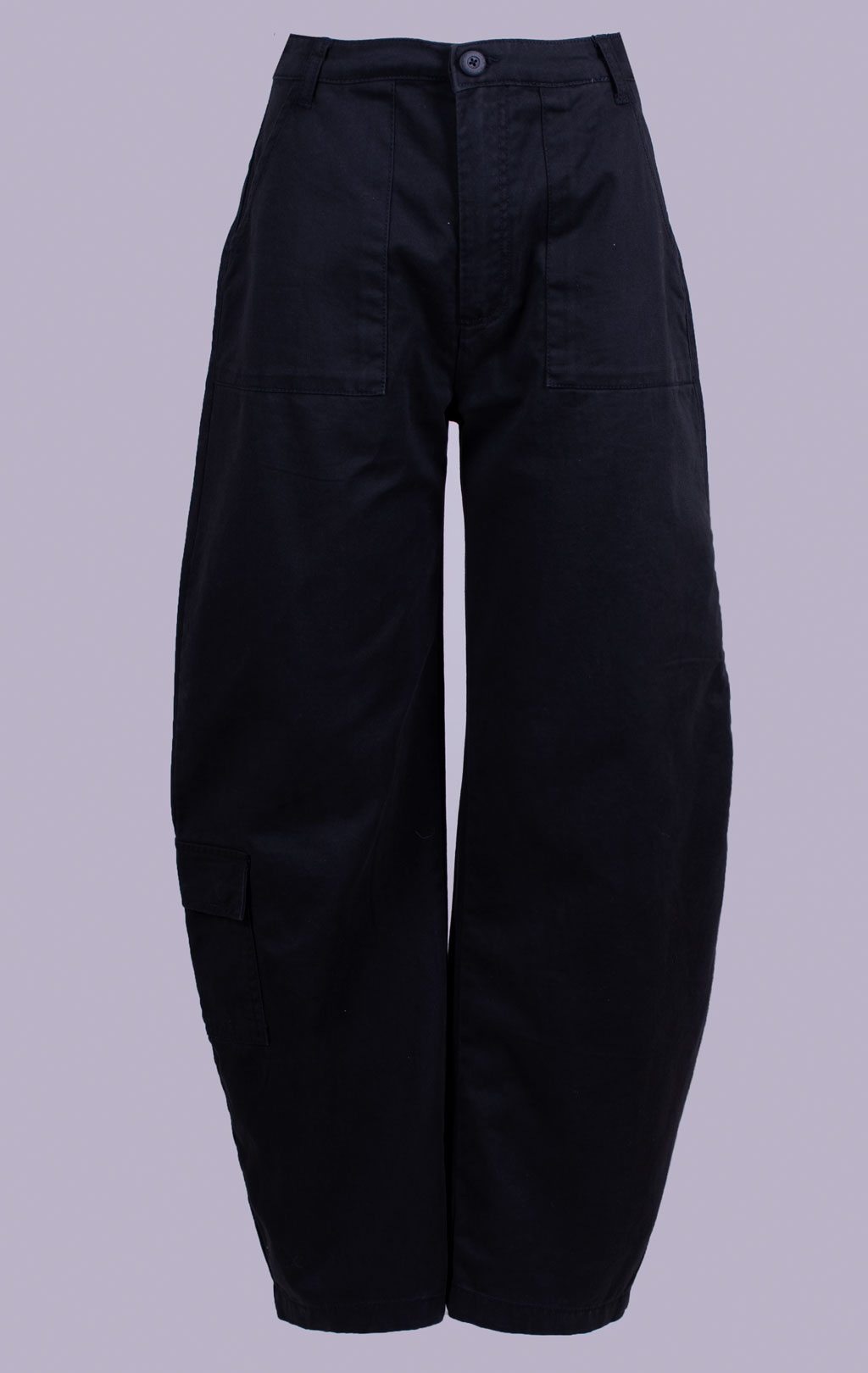 Брюки-карго женские ALPHA INDUSTRIES FIELD BARREL PANT Черный (Black)